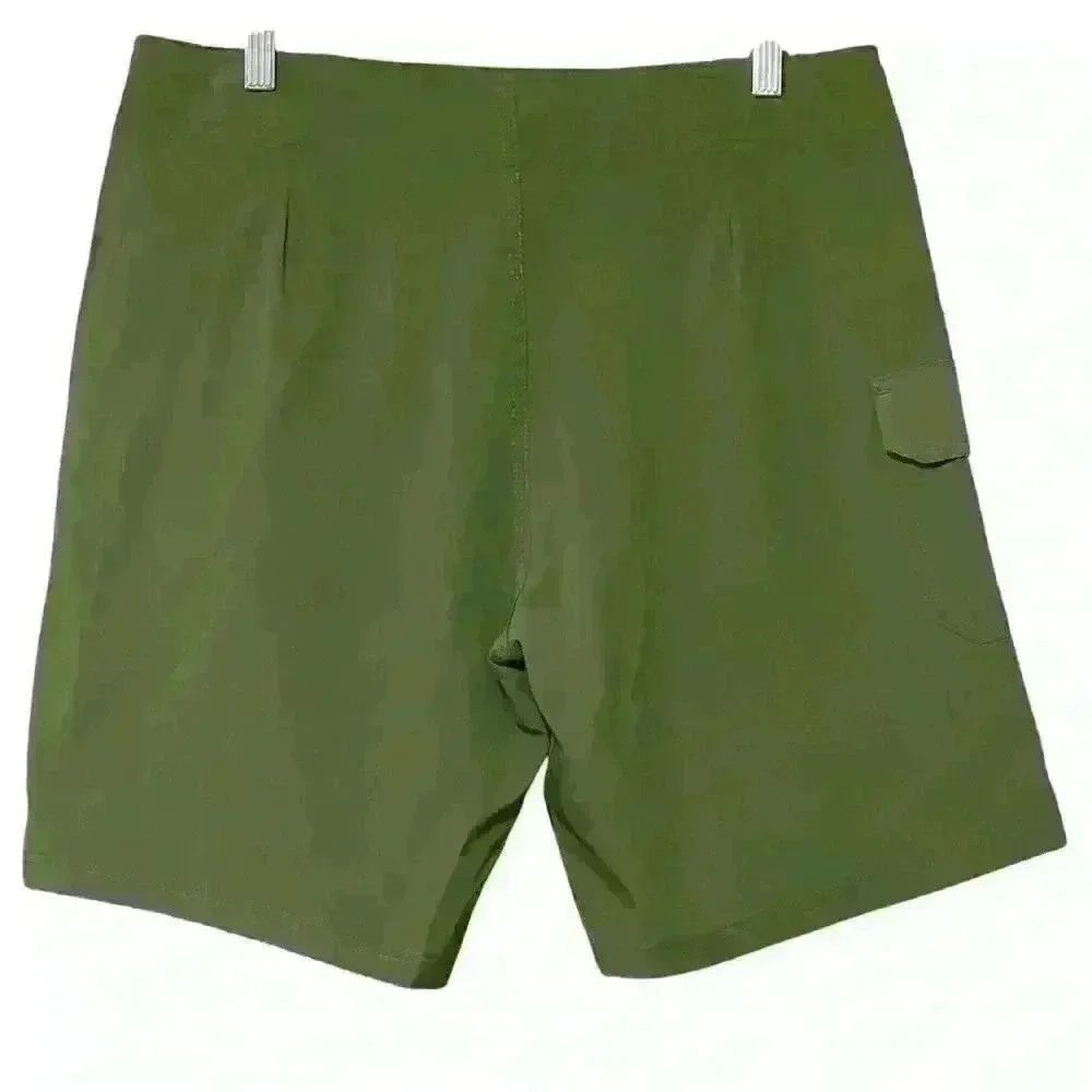 Billabong All Day Board Shorts 32 Green Surfcore Gorpcore Beachcore NWOT 18